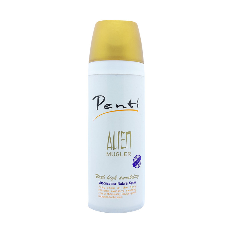 اسپری خوشبو کننده بدن پنتی مدل Alien حجم 200 میلی لیتر اسپری خوشبو کننده بدن پنتی مدل Alien حجم 200 میلی لیتر