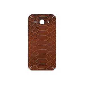 MAHOOT Brown-Snake-Leather Cover Sticker for Huawei Ascend Y530