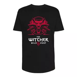 تی شرت لانگ مردانه مدل Witcher wild hunt کد V01 رنگ مشکی
