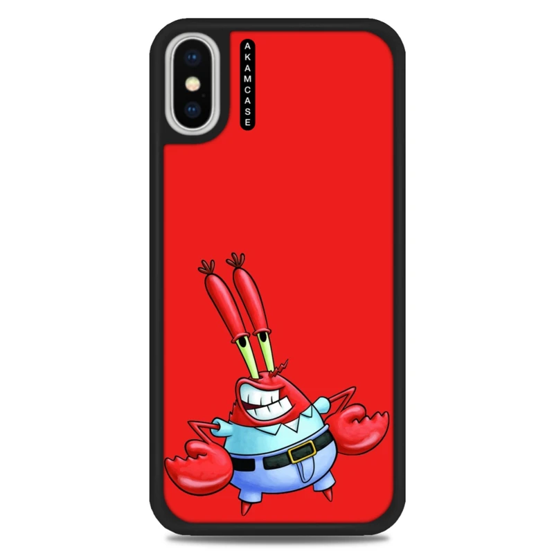 کاور آکام مدل AMC-WAXSM-SPONGE BOB15 مناسب برای گوشی موبایل اپل iPhone Xs Max