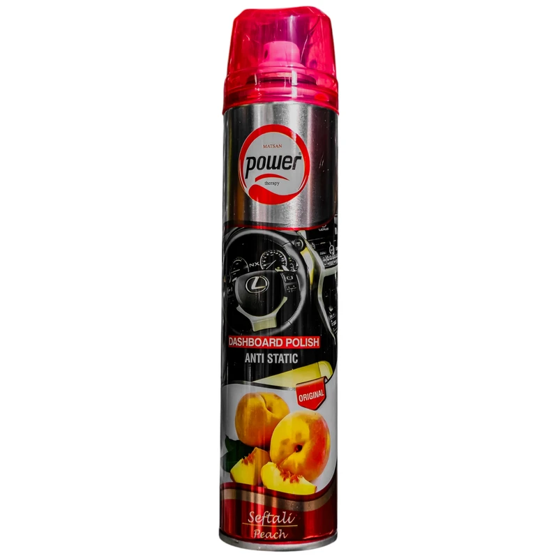 اسپری داشبورد پاور مدل Peach حجم ۳۰۰ میلی لیتر