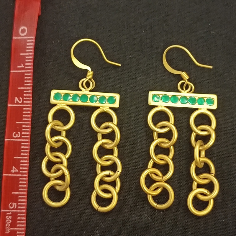 گوشواره زنانه مدل زنجیر