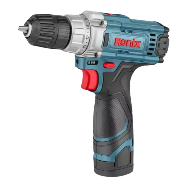 دریل شارژی 10 میلی‌متری 12 وات رونیکس مدل 8613A