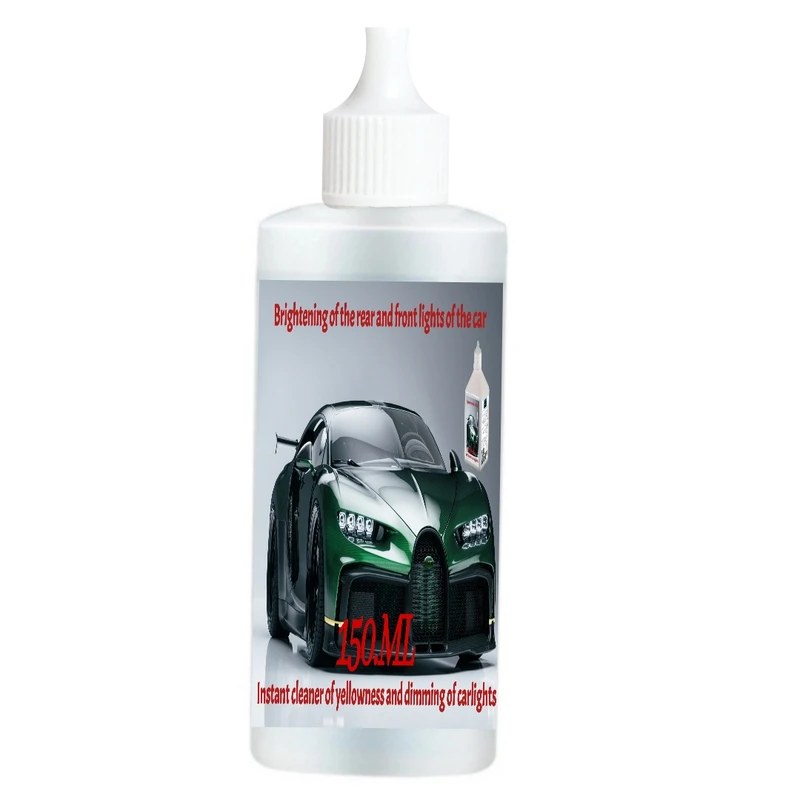 مایع رفع کدری و مات شدگی چراغ خودرو کد BRIGHT حجم 150 میلی لیتر
