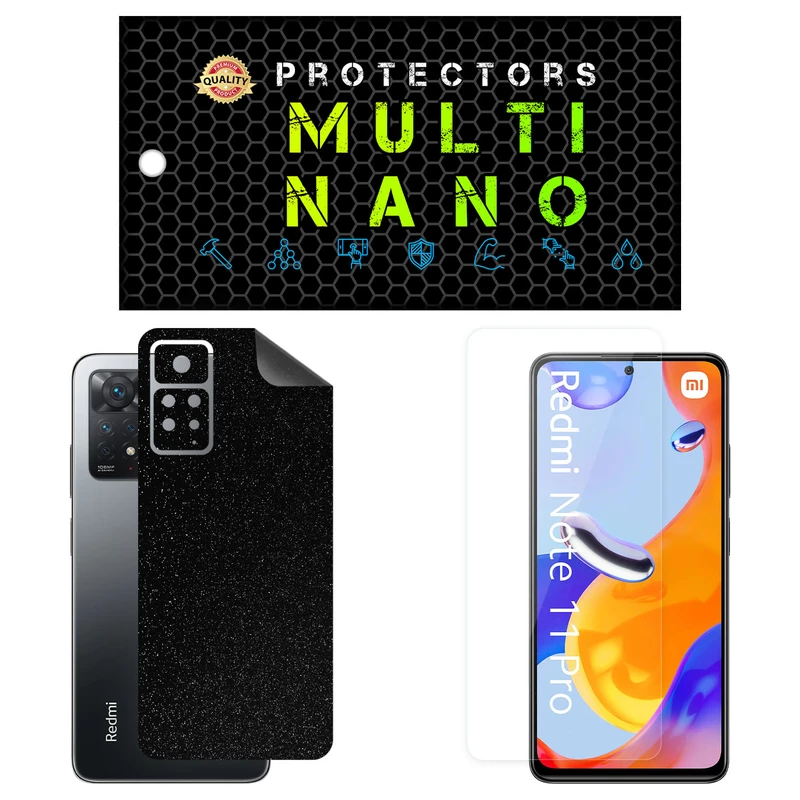 محافظ صفحه نمایش مولتی نانو مدل X-SFG مناسب برای گوشی موبایل شیائومی Redmi Note 11 Pro به همراه برچسب پوششی