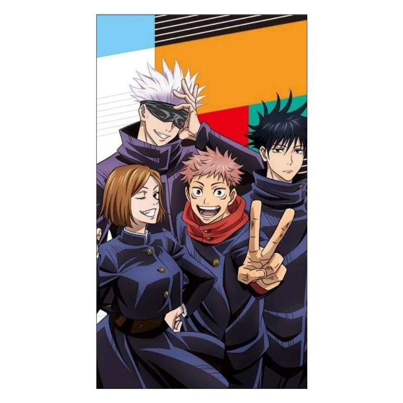 پوستر بووم طرح انیمه Jujutsu Kaisen مدل Golden Trio کد P53