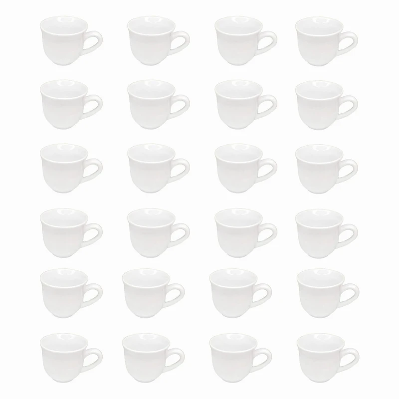 فنجان شرکت صنایع چینی تقدیس مدل قهوه گرد بسته 24 عددی