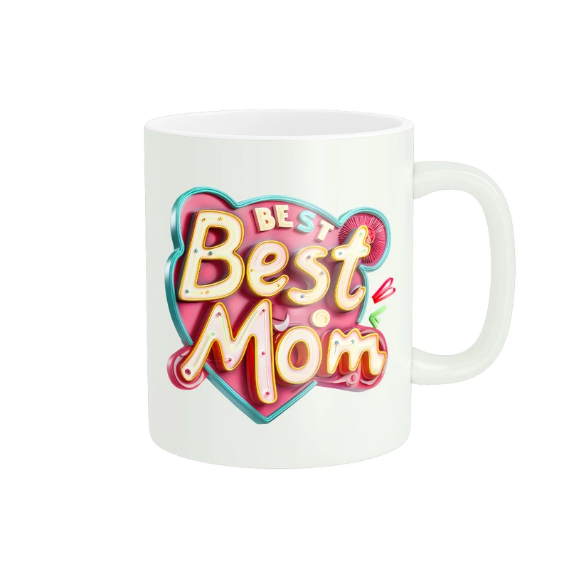 ماگ پادآفرین مدل روز مادر روز زن طرح Best Mom کد PM1037