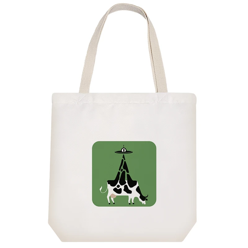 ساک خرید خندالو طرح گاو فضایی  کد 6741