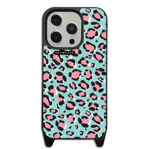 AKAM AMCWLA14PRO-PANTHER PATTERN12 Cover For Apple iPhone 14 Pro