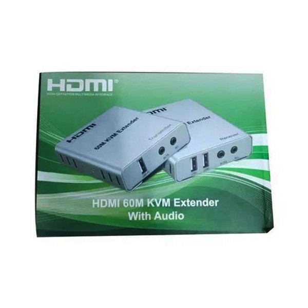 توسعه دهنده تصویر KVM HDMI مدل m-60 بسته دو عددی