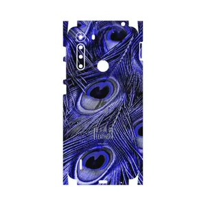 MAHOOT Purple Feather-FullSkin Cover Sticker for Motorola One Fusion