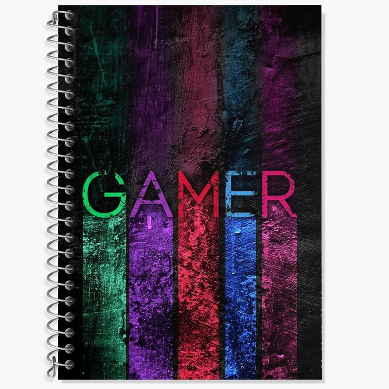 دفتر لغت 50 برگ خندالو مدل گیمر Gamer کد 3881