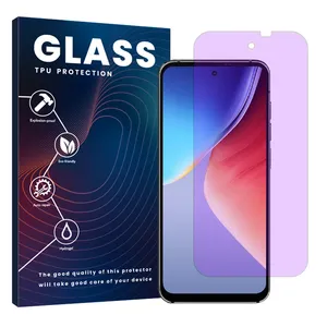 Glass Eye Care purple filter Screen Protector Suitable for Blackview A96 Mobile Phone