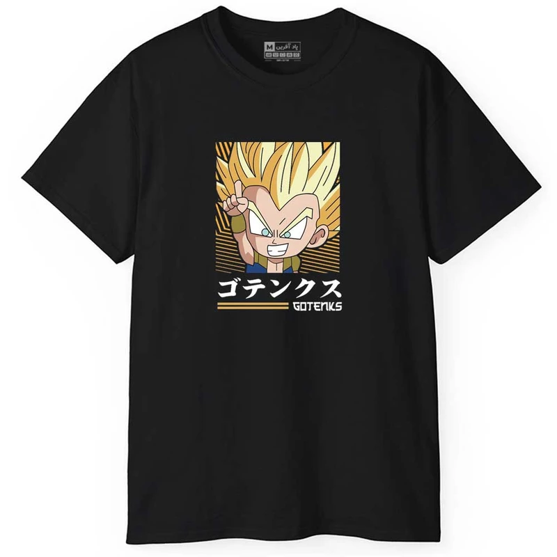 تی شرت آستین کوتاه مردانه پاد آفرین مدل اسپرت طرح انیمه کد 0994