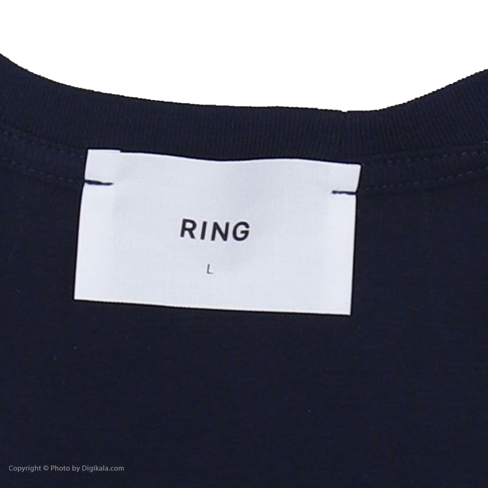 تی شرت آستین کوتاه مردانه رینگ مدل TMK00508-Navy -  - 6