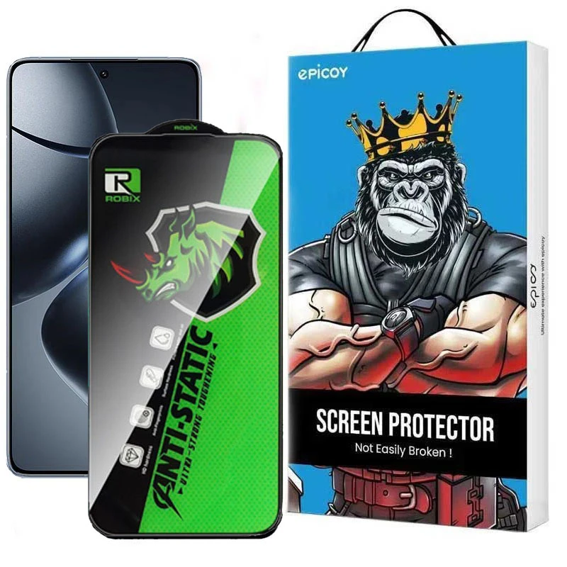 محافظ صفحه نمایش اپیکوی مدل Rhino Robix مناسب برای گوشی موبایل شیائومی 14T Pro/14T/Redmi K70 Ultra