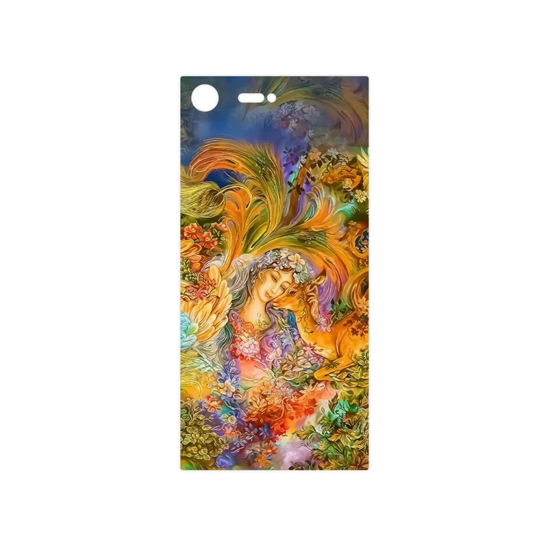 برچسب پوششی ماهوت مدل Persian miniature 3 مناسب برای گوشی موبایل سونی Xperia XZ Premium