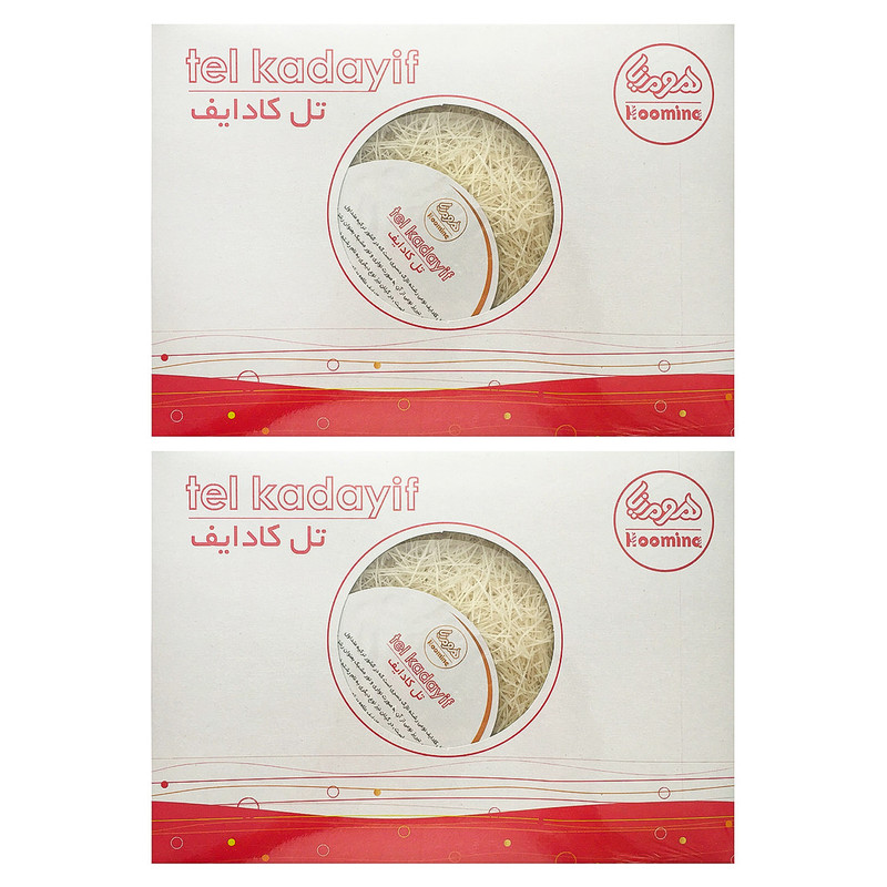 تل کادایف ساده هومینا - 350 گرم بسته 2 عددی