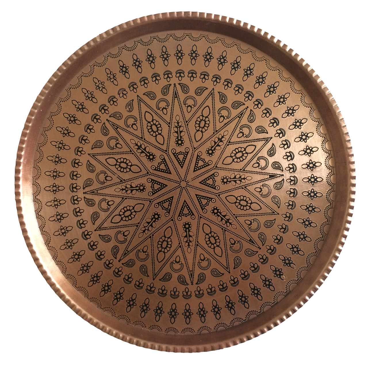 سینی مسی نرمان سایز 36 مدل 181