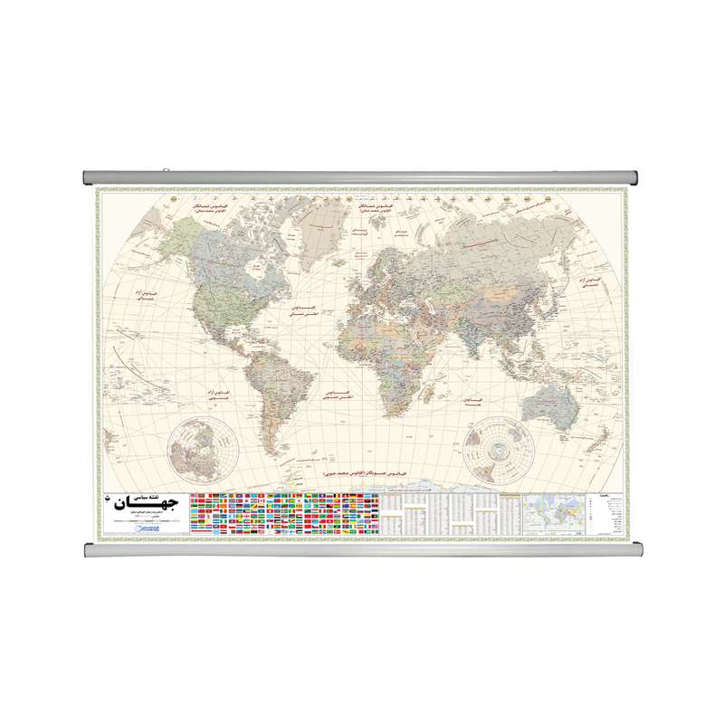 نقشه انتشارات گیتاشناسی نوین مدل جهان کد L520SEP