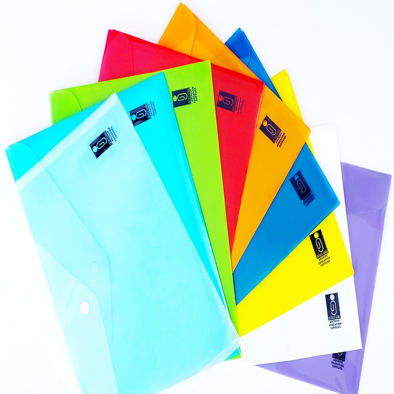 پوشه دکمه دار آفیس من مدل office folder کد ALFA 01 بسته 14 عددی