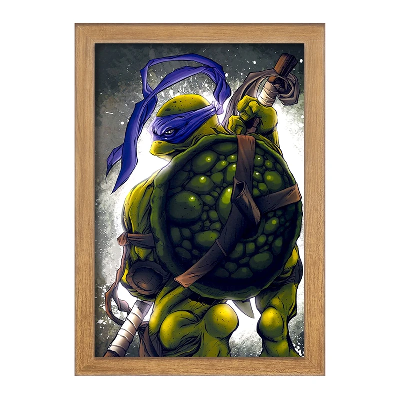 تابلو خندالو مدل داناتلو لاکپشت های نینجا  کد 13204