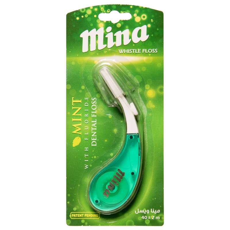 نخ دندان مینا مدل ویسل نعنایی