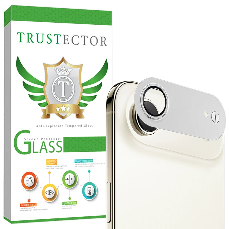 محافظ لنز دوربین فلزی تراستکتور مدل 3D1MT مناسب برای گوشی موبایل اپل iPhone 17 Air