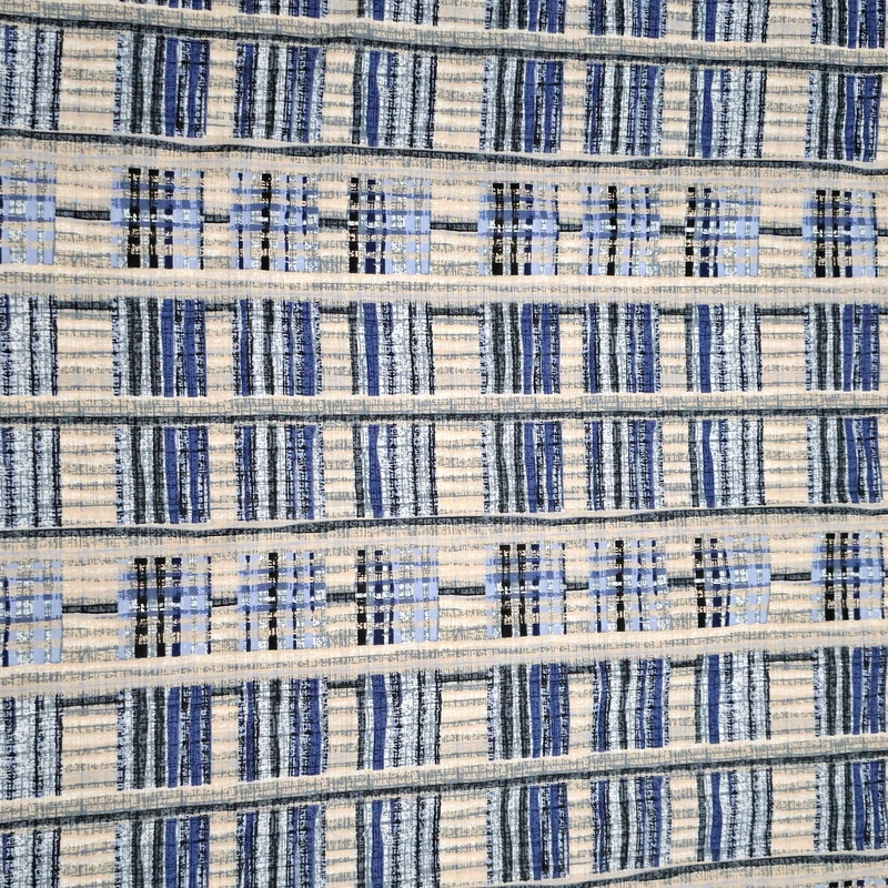 پارچه ملحفه عرض 1.96 متر مدل لوکال رنگ آبی تیره