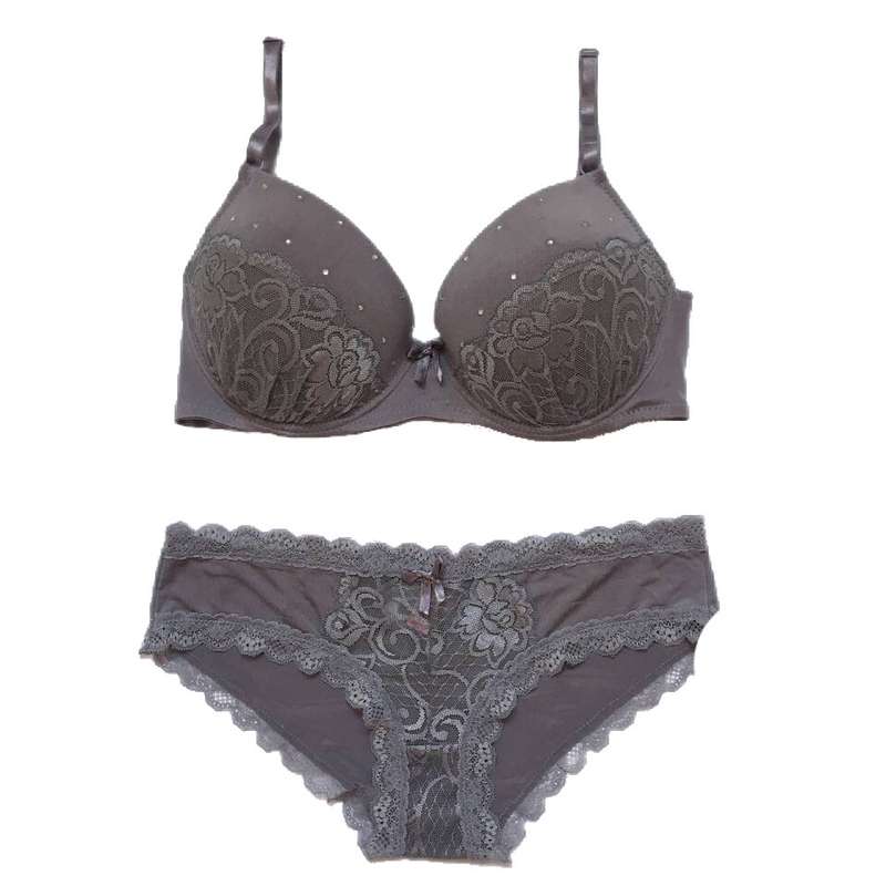 ست شورت و سوتین زنانه مدل جکدار