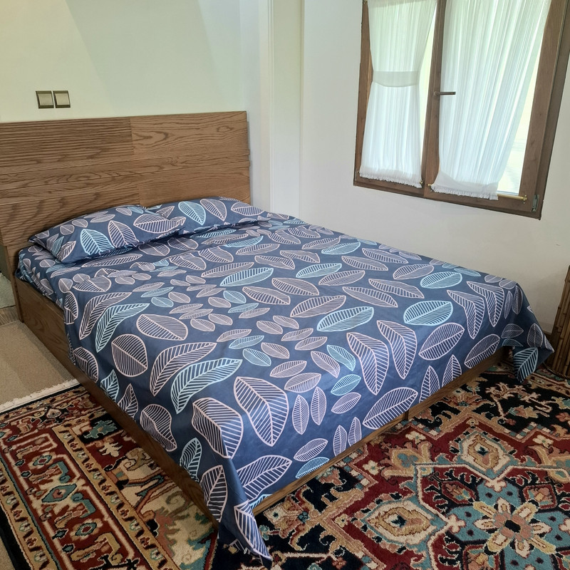 روکش لحاف دو نفره مدل ماکائو سایز 220x210 سانتی‌متر