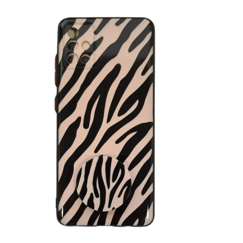 کاور طرح دخترانه کد 5186 مناسب برای گوشی موبایل سامسونگ Galaxy A51 به همراه پاپ سوکت