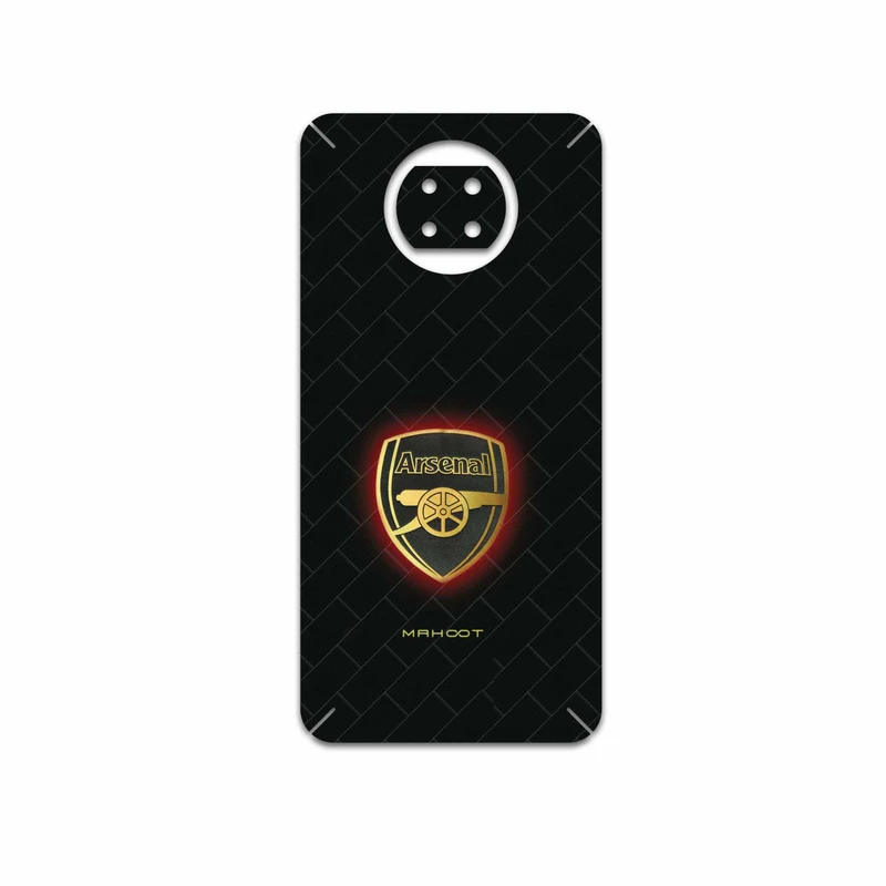 برچسب پوششی ماهوت مدل Arsenal مناسب برای گوشی موبایل شیائومی Redmi Note 9T