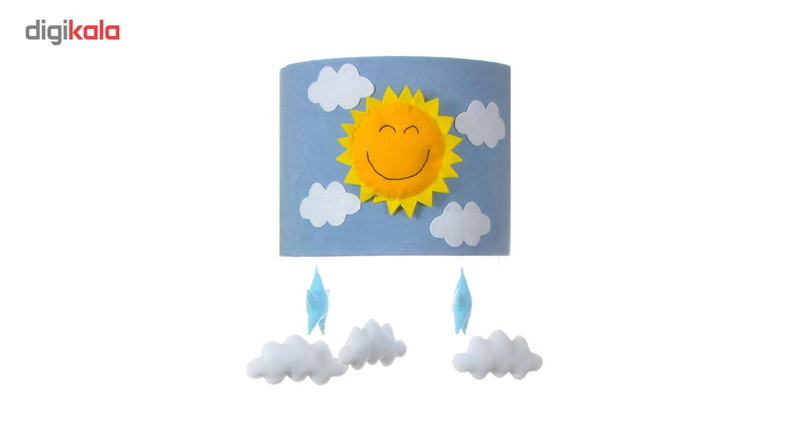 دیوارکوب کودک تابنده مدل آفتاب