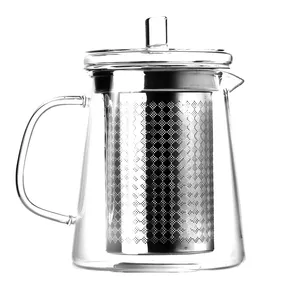 قوری دمنوش ساز 500ml (با شعله مستقیم)مدل KINYU TEA FOR ONE N6313