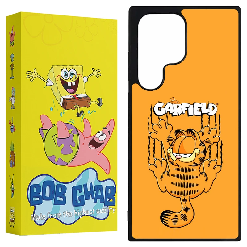 کاور باب قاب طرح گارفیلد مدل BCPS22U مناسب برای گوشی موبایل سامسونگ Galaxy S22 Ultra 5G