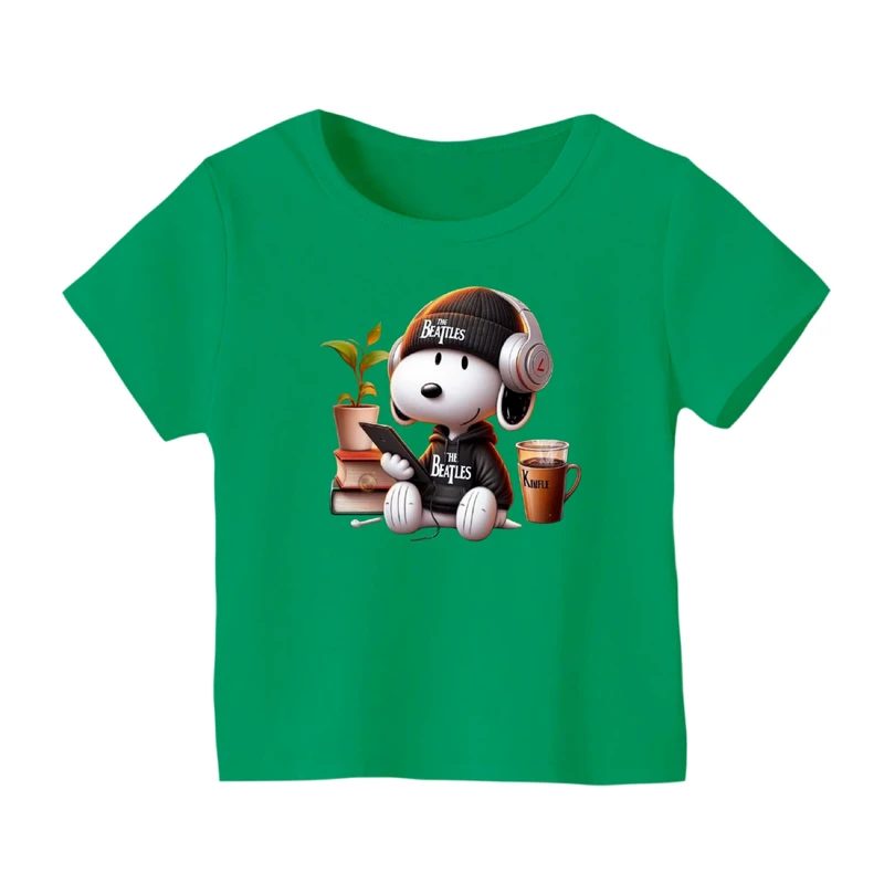 تی شرت آستین کوتاه بچگانه مدل اسنوپی کد ۲۸