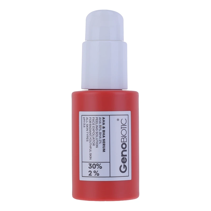 سرم لایه بردار ژنوبایوتیک مدل آلفا و بتا هیدروکسی اسید حجم 30 میلی لیتر