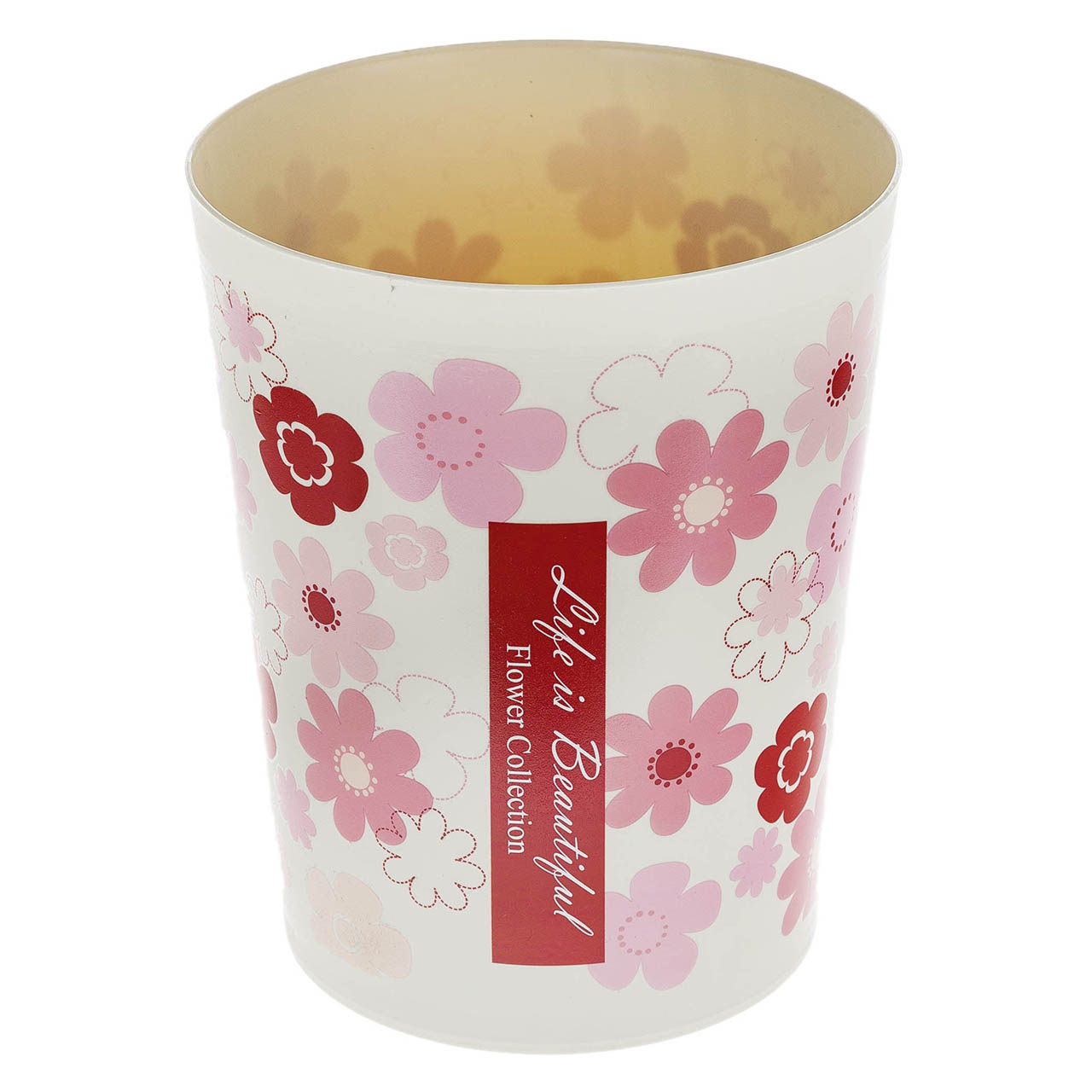 سطل زباله زیباسازان مدل Flower 002