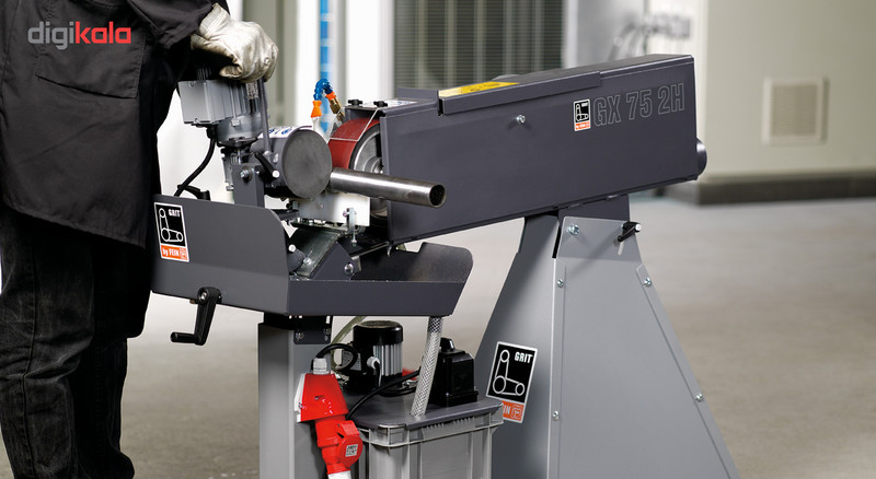 سنباده زن تسمه ای سنترلس لوله فاین مدل GX75 + GXC