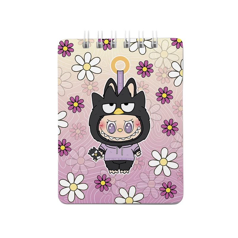  دفتر یادداشت 60 برگ خطدار مدل لبوبو کد 008