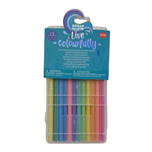 مداد رنگی 12 رنگ لگامی مدل طلقی کد 12417