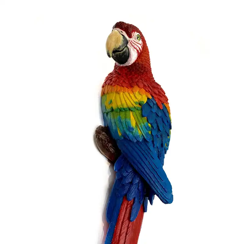 مجسمه مدل طوطی شادرنگ ماکائو کد 01