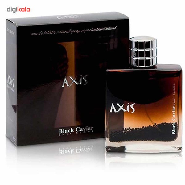 ادو تویلت مردانه اکسیس مدل Caviar Black حجم 90 میلی لیتر ادو تویلت مردانه اکسیس مدل Caviar Black حجم 90 میلی لیتر