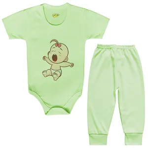 ست بادی و شلوار نوزادی کارانس مدل BSTG-3022