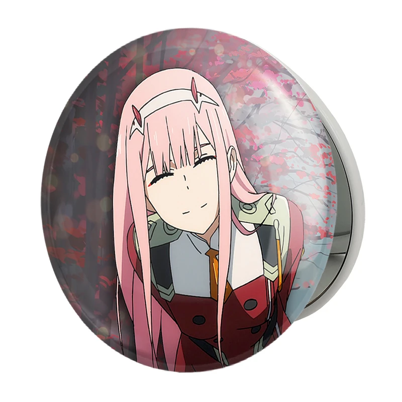 آینه جیبی خندالو طرح زیروتو انیمه دارلینگ در فرنکس مدل تاشو کد 11969 