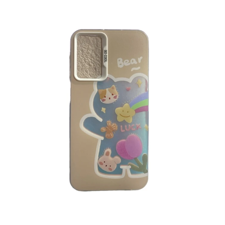 کاور مدل خرس هلوگرامی مناسب برای گوشی موبایل سامسونگ Galaxy A15