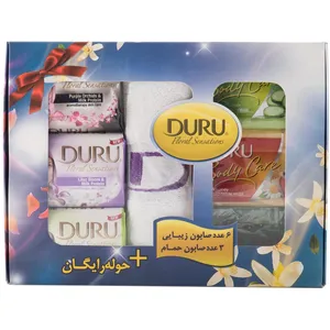 ست صابون 9 عددی دورو