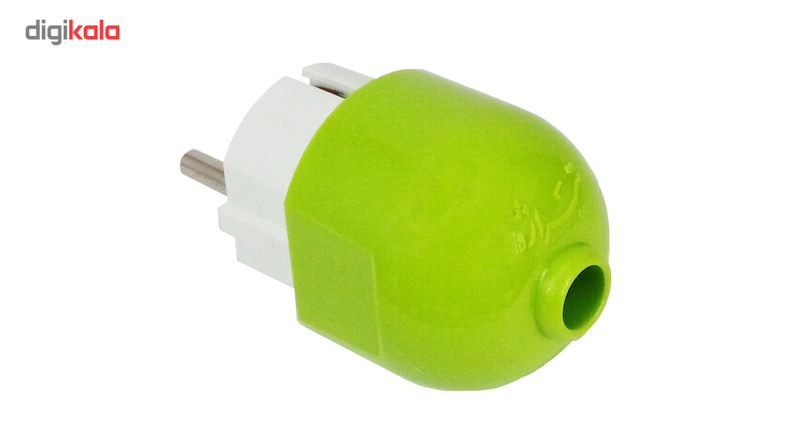 دوشاخه برق تیراژه مدل ارت دار کد S41 بسته دو عددی دوشاخه برق تیراژه مدل ارت دار کد S41 بسته دو عددی